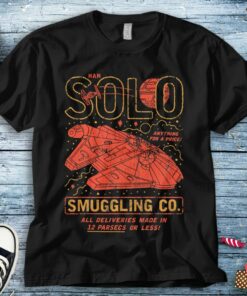 Star Wars Han Solo Smuggling Vintage T-Shirt Unisex Tee Adult T-shirt Kid Shirt Long Sleeve Hoodie Sweatshirt