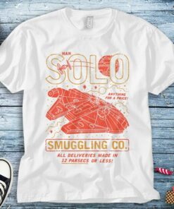 Star Wars Han Solo Smuggling Vintage T-Shirt Unisex Tee Adult T-shirt Kid Shirt Long Sleeve Hoodie Sweatshirt