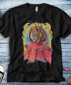 Star Wars Padme Amidala Regal Portrait Graphic T-Shirt Unisex Adult T-shirt Kid Shirt Long Sleeve Hoodie Sweatshirt Women's Tank
