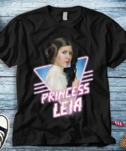 Star Wars Princess Leia Retro 80s Grid Badge Graphic T-Shirt Unisex Adult T-shirt Kid Shirt Long Sleeve Hoodie Sweatshirt