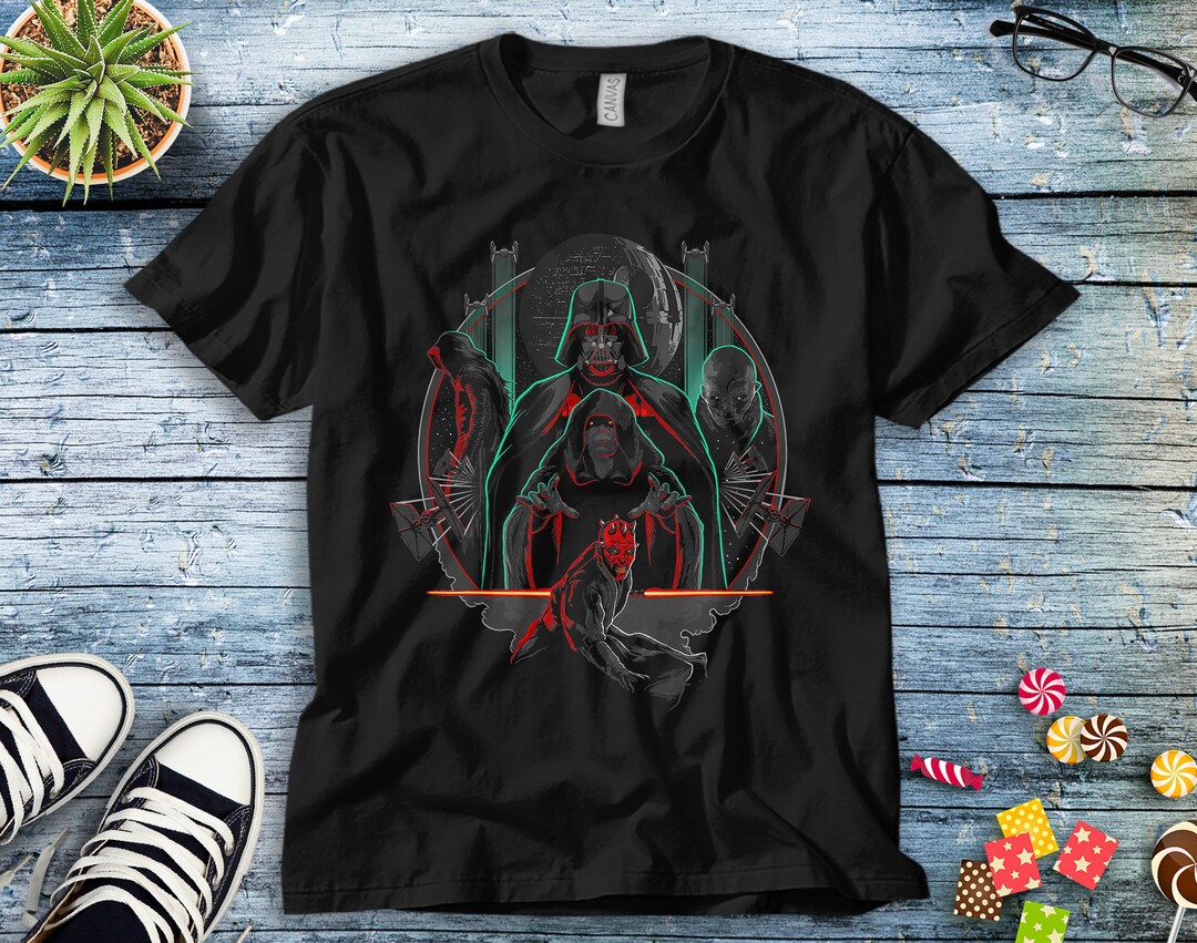 Star Wars Sith Lords Poster Group Shot T-Shirt Unisex Adult T-shirt Kid Shirt Long Sleeve Hoodie Sweatshirt Women's Tank