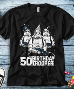 Star Wars Stormtrooper Party Hats Trio 50th Birthday Trooper Unisex Adult T-shirt Kid Shirt Long Sleeve Hoodie Sweatshirt Women's Tank