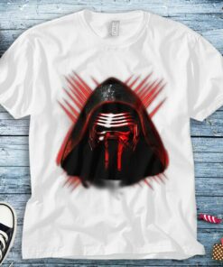 Star Wars The Force Awakens Kylo Ren Red Hue Portrait T-Shirt Unisex Adult T-shirt Kid Shirt Toddler Tee Women's Tank