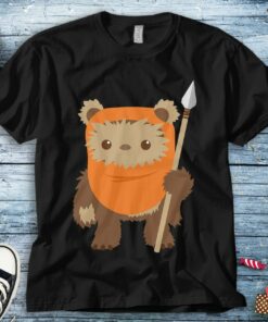 Star Wars Wicket Ewok Chibi Kawaii Cute Graphic T-Shirt Unisex Adult T-shirt Kid Shirt Long Sleeve Hoodie Sweatshirt Women's Tank