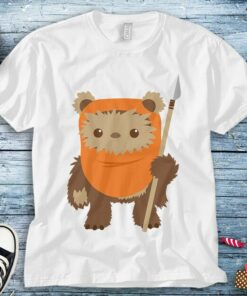 Star Wars Wicket Ewok Chibi Kawaii Cute Graphic T-Shirt Unisex Adult T-shirt Kid Shirt Long Sleeve Hoodie Sweatshirt Women's Tank