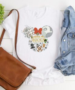 Star wars Mickey head shirt, Mickey and Minnie Head Shirt, Disney Family and Couple Shirt, Star wars Minnie, Mickey Head Star Wars Shirts Gift Adult Kid Toddler Tee