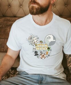 Star wars Mickey head shirt, Mickey and Minnie Head Shirt, Disney Family and Couple Shirt, Star wars Minnie, Mickey Head Star Wars Shirts Gift Adult Kid Toddler Tee