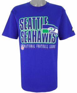 Starter Seattle Seahawks Deadstock T-Shirt 1990s Vintage Style Hoodie Sweatshirt Reprinted Full Size Gifts for Fans