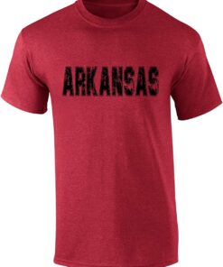 State Tshirt Football Team Color Distressed State Name Football Team Mens Short Sleeve T-Shirt Graphic Tee