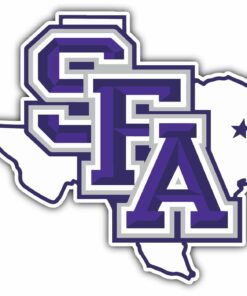 Stephen F. Austin Lumberjacks College NCAA Logo Vinyl Decals Sticker For Car Truck Door And Window Laptop Gifts For Fans