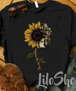 Sunflower Nightmare Before Christmas Shirt, Sunflower Jack Shirt, EPCOT Flower, Matching Family Vacation Shirts, Cute Disney Parks Sunflower Gift Adult Kid Toddler Tee
