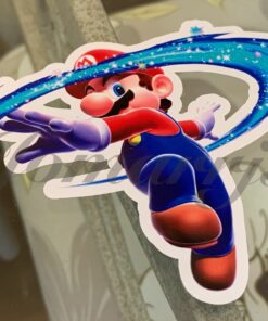Super Mario - Anime - Mario Galaxy Custom Sticker Decal Vinyl Nintendo