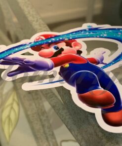 Super Mario - Anime - Mario Galaxy Custom Sticker Decal Vinyl Nintendo