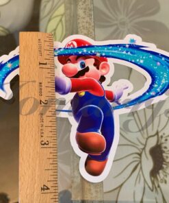 Super Mario - Anime - Mario Galaxy Custom Sticker Decal Vinyl Nintendo