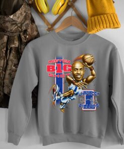 Vintage Style 2004 Chauncey Billups Caricature Pistons T-Shirt Sweatshirt Pullover Hoodie Reprinted Full Color Full Size Gift for BNA Fans