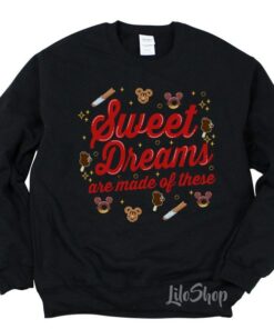 Sweet Dream Are Made Of These, Christmas Disney Snacks Shirt, Christmas Family Vacation Shirt, Magic Kingdom Shirt, Christmas Gifts Gift Adult Kid Toddler Tee