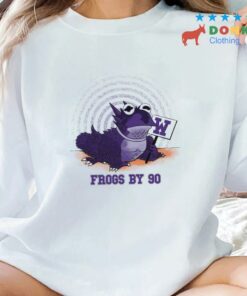 TCU Frogs By 90 Shirt, TCU Shirts Gifts For NCAA Fans