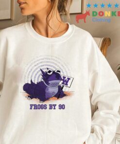 TCU Frogs By 90 Shirt, TCU Shirts Gifts For NCAA Fans