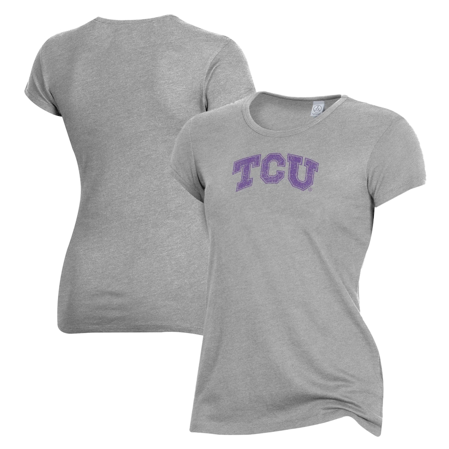 TCU Horned Frogs Alternative Apparel Women's Keepsake T-Shirt, University Football Fan Shirt, TCU Shirts Gift for Fans