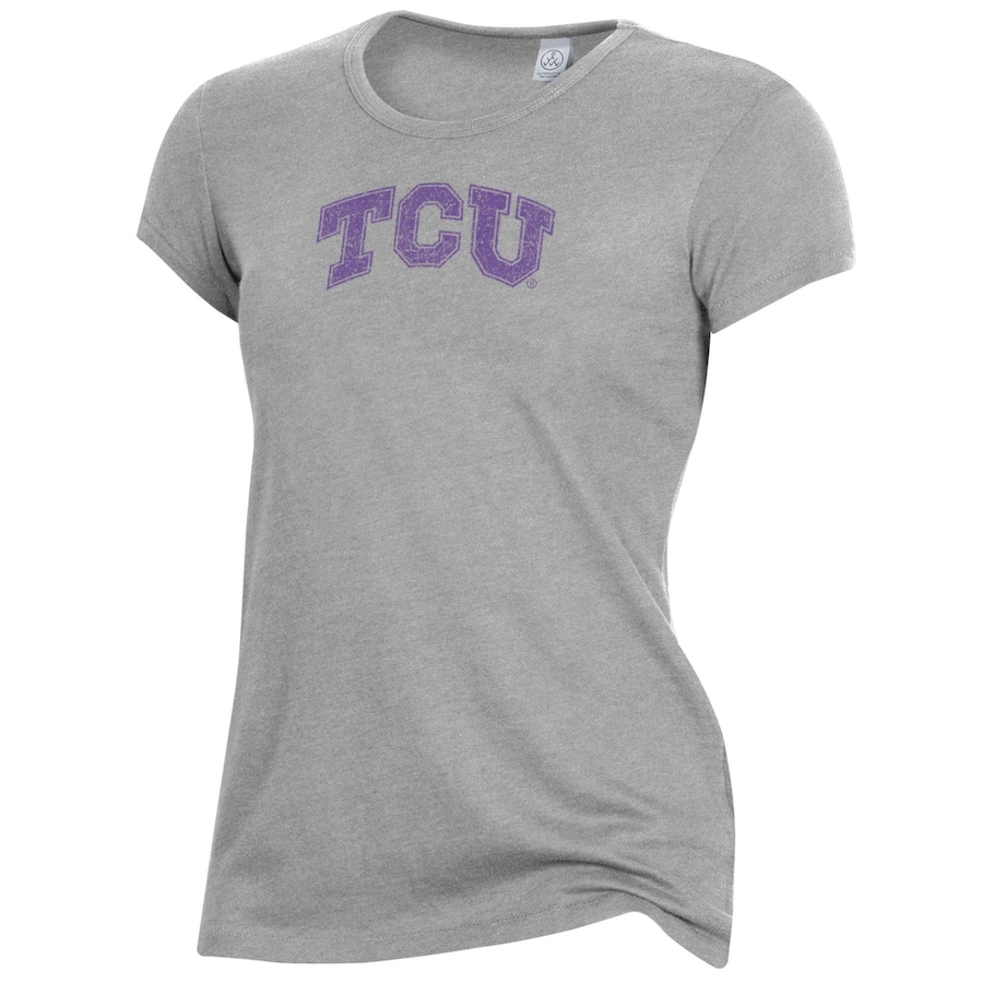 TCU Horned Frogs Alternative Apparel Women's Keepsake T-Shirt, University Football Fan Shirt, TCU Shirts Gift for Fans