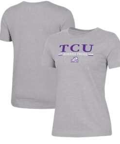 TCU Horned Frogs Champion Women's Core 2.0 T-Shirt, University Football Fan Shirt, TCU Shirts Gift for Fans