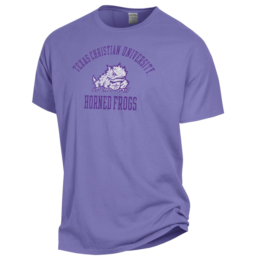 TCU Horned Frogs Comfortwash Garment Dyed T-Shirt, TCU Shirts Gifts For NCAA Fans