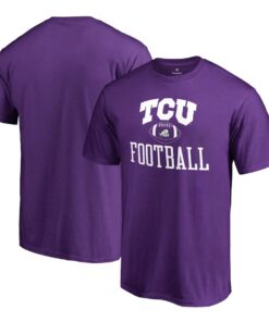 TCU Horned Frogs Fanatics Branded First Sprint T-Shirt, University Football Fan Shirt, TCU Shirts Gift for Fans