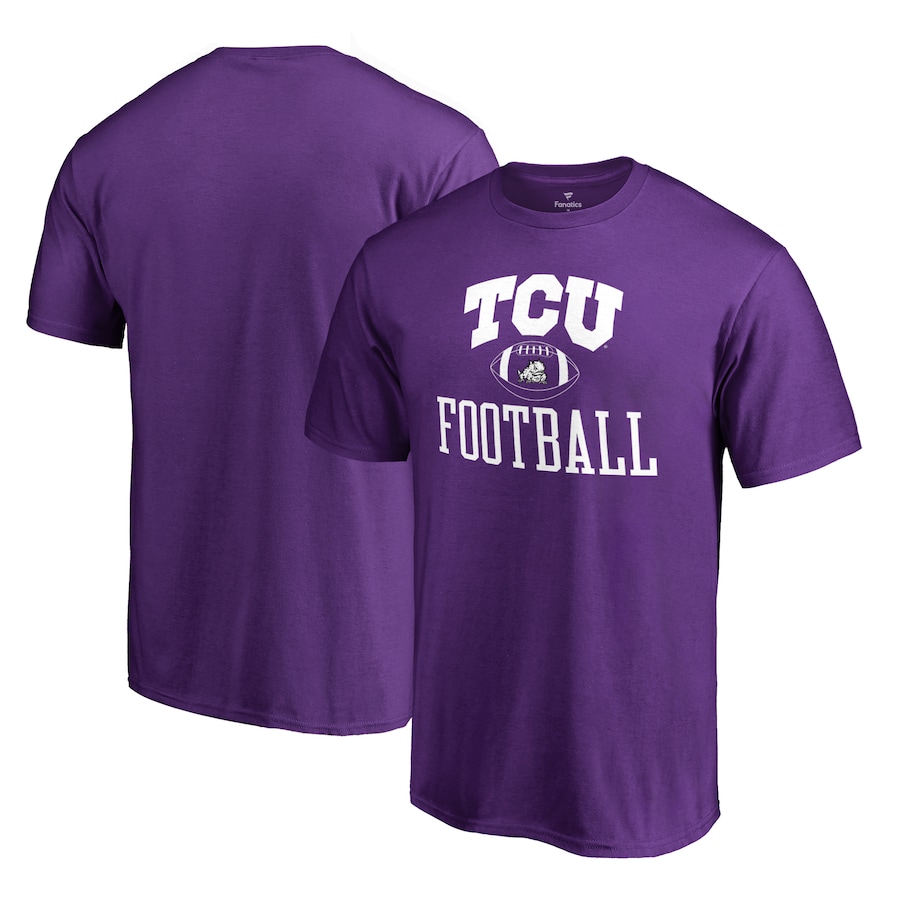 TCU Horned Frogs Fanatics Branded First Sprint T-Shirt, University Football Fan Shirt, TCU Shirts Gift for Fans