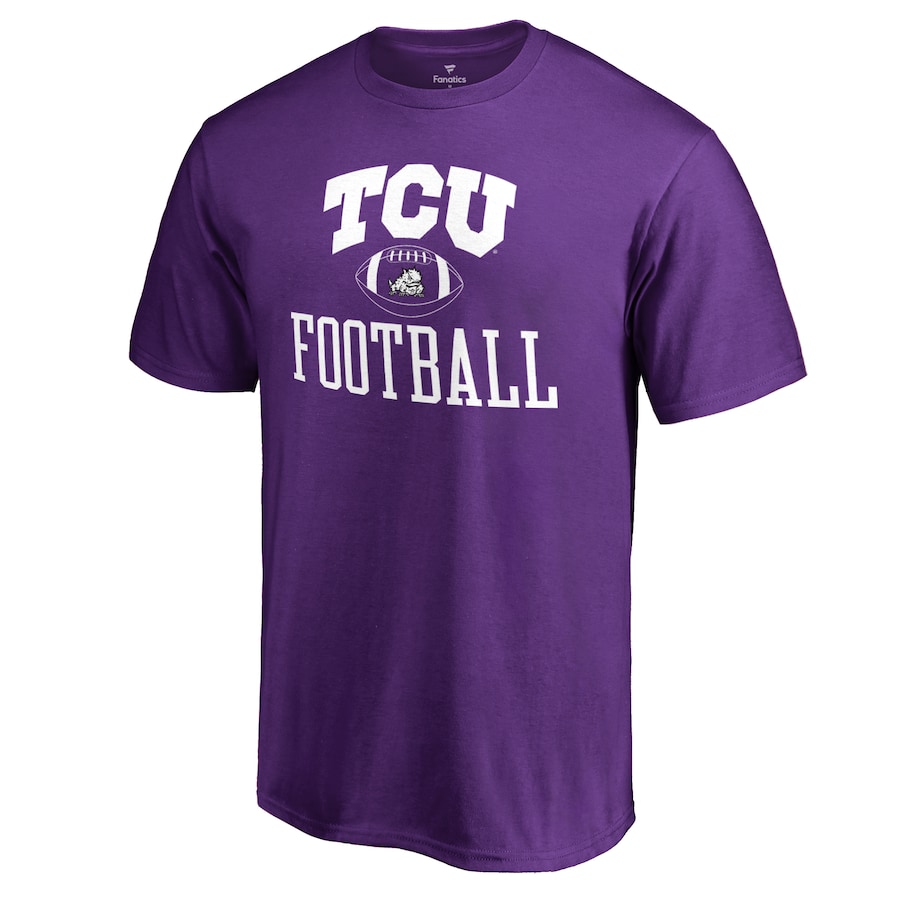 TCU Horned Frogs Fanatics Branded First Sprint T-Shirt, University Football Fan Shirt, TCU Shirts Gift for Fans