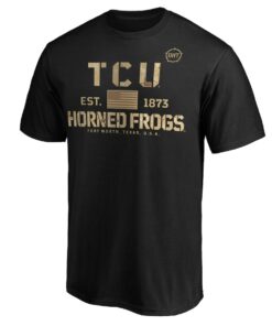 TCU Horned Frogs Fanatics Branded Oht Boot Camp T-Shirt, University Football Fan Shirt, TCU Shirts Gift for Fans