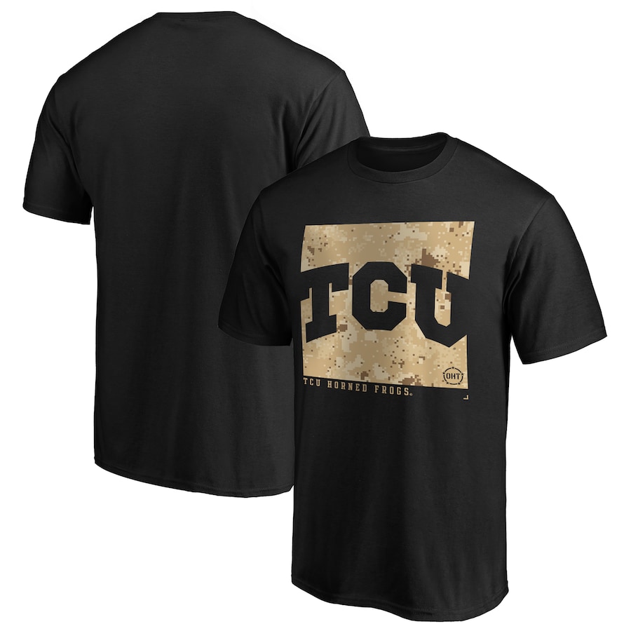 TCU Horned Frogs Fanatics Branded Oht Eagle T-Shirt, University Football Fan Shirt, TCU Shirts Gift for Fans
