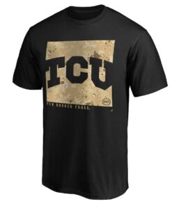 TCU Horned Frogs Fanatics Branded Oht Eagle T-Shirt, University Football Fan Shirt, TCU Shirts Gift for Fans