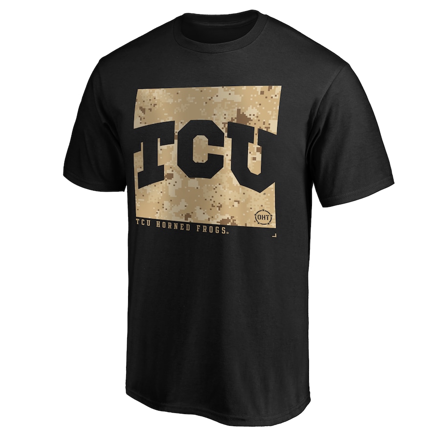 TCU Horned Frogs Fanatics Branded Oht Eagle T-Shirt, University Football Fan Shirt, TCU Shirts Gift for Fans