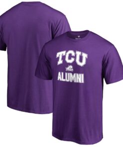 TCU Horned Frogs Fanatics Branded Team Alumni T-Shirt, University Football Fan Shirt, TCU Shirts Gift for Fans