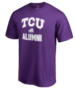 TCU Horned Frogs Fanatics Branded Team Alumni T-Shirt, University Football Fan Shirt, TCU Shirts Gift for Fans