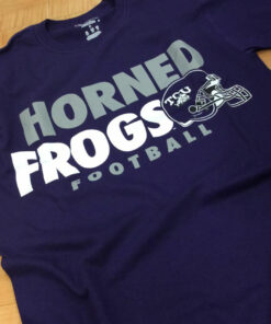 TCU Horned Frogs Football Short Sleeve T Shirt, TCU Shirts Gifts For NCAA Fans
