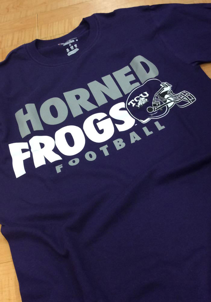TCU Horned Frogs Football Short Sleeve T Shirt, TCU Shirts Gifts For NCAA Fans