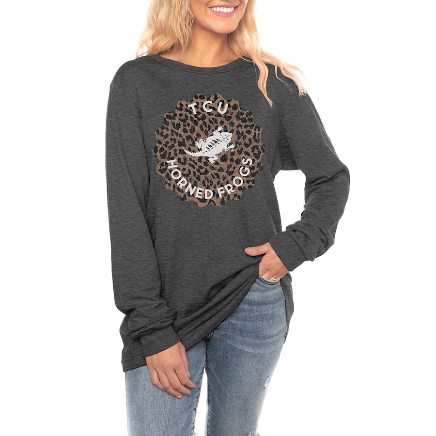 TCU Horned Frogs Gameday Couture Women's Varsity League Luxe Boyfriend Long Sleeve T-Shirt