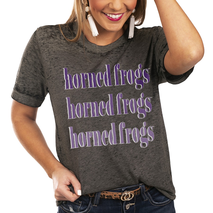 TCU Horned Frogs Women's Better Than Basic Gameday Boyfriend T-Shirt, University Football Fan Shirt, TCU Shirts Gift for Fans