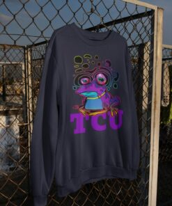 TCU Hypnotoad Sweatshirt, Frogs Hypnotoad Hoodie, Sonny Dykes Frogs Hypnotoad Sweatshirt, Hypnotoad Funny Frog Tee Shirt