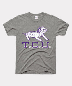 TCU Vintage Frog Tee, TCU Shirts Gifts For NCAA Fans