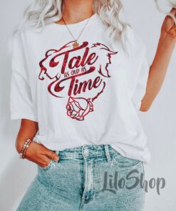 Tale as Old as Time Shirt, Beauty and The Beast Shirt, Disney Princess shirt, Belle Shirt Women, Vacation Shirt For Women, Cute Disney Shirt Gift Adult Kid Toddler Tee