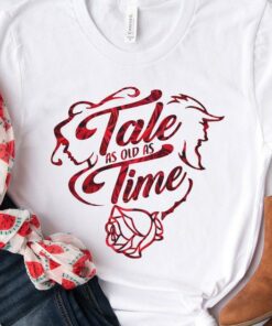 Tale as Old as Time Shirt, Beauty and The Beast Shirt, Disney Princess shirt, Belle Shirt Women, Vacation Shirt For Women, Cute Disney Shirt Gift Adult Kid Toddler Tee
