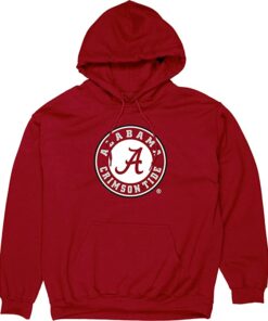 Team Color Icon Hoodie, Alabama Sweatshirt Gifts for Alabama Fans
