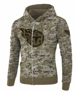 Tennessee Titans Camo Hoodie 3D Printed Gifts for Fans