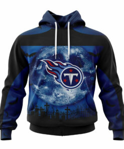 Tennessee Titans Hoodies Halloween Custom Name & Number Gifts for Fans