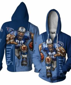 Tennessee Titans Men's Hoodie Mascot 3D Ultra Cool Gifts for Fans