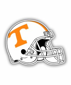 Tennessee Volunteers Helmet Full Color Vinyl Decal For Car Door Windows Gifts For Football Fans