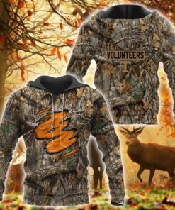 Tennessee Volunteers Special Forest Zip Up Hoodie, Ncaa 3D All Over Print Hoodie