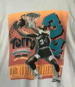 Terry Cummings Vintage Style BNA T-Shirt Sweatshirt Pullover Hoodie Reprinted Full Color Full Size Gift for BNA Fans